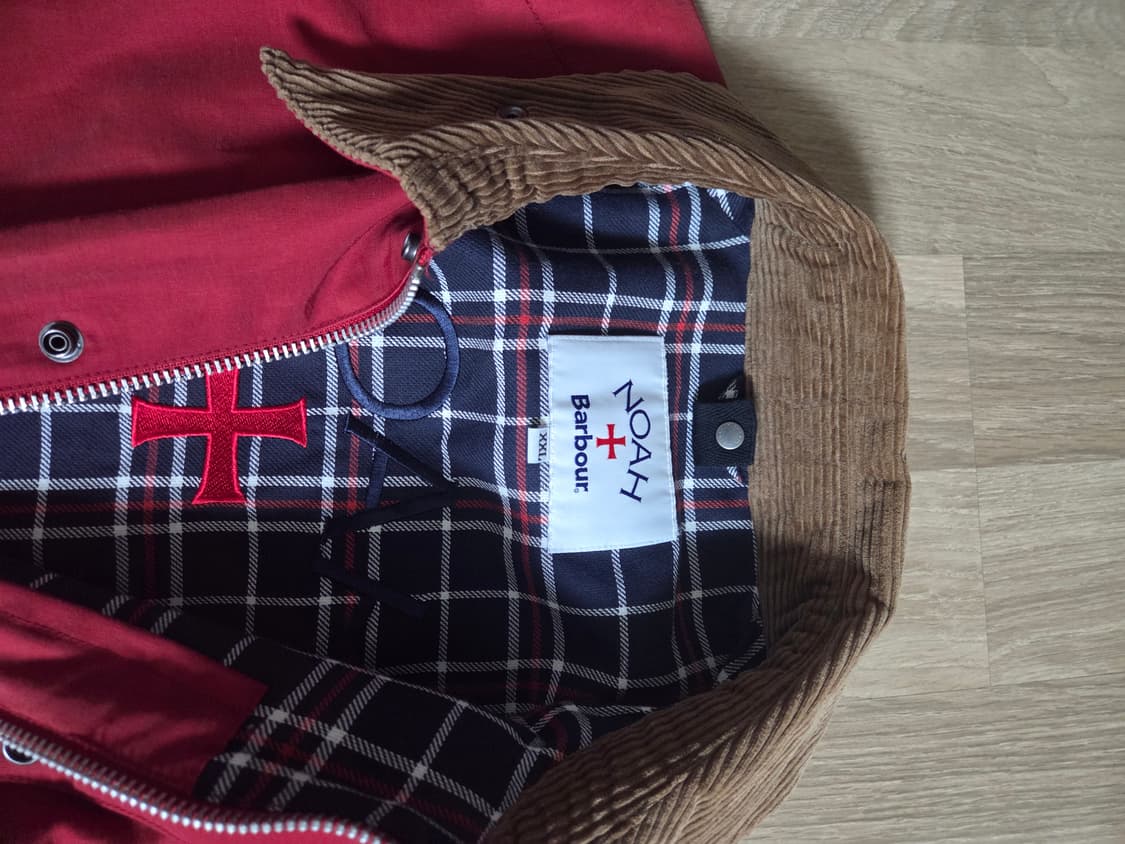 노아 바베 비데일 자켓 레드 XXL 상품이미지6