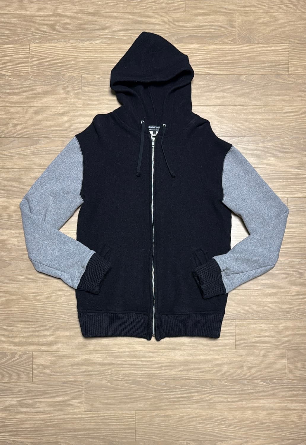 꼼데가르송 옴므 듀스 니트 집업 상품이미지1