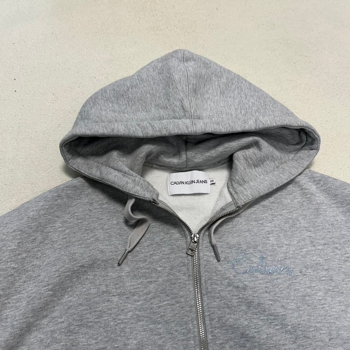 Calvin Klein Grey Hood Zip-up 상품이미지6