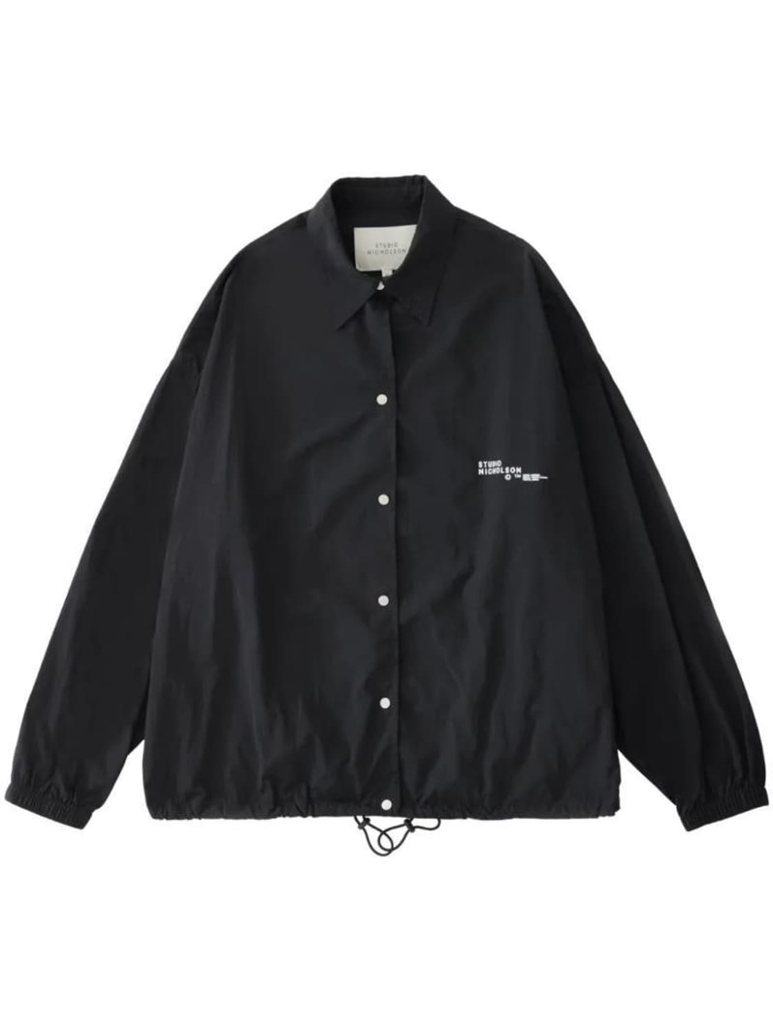 스튜디오니콜슨 Vacne 로고 프린트 자켓 블랙 상품이미지2