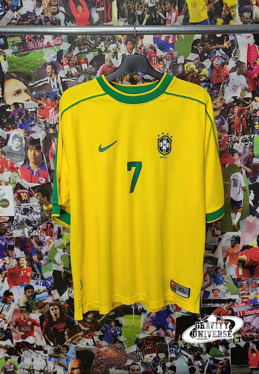 브라질 98 호나우지뉴 유니폼 (리이슈X, 오리지널) 상품이미지5
