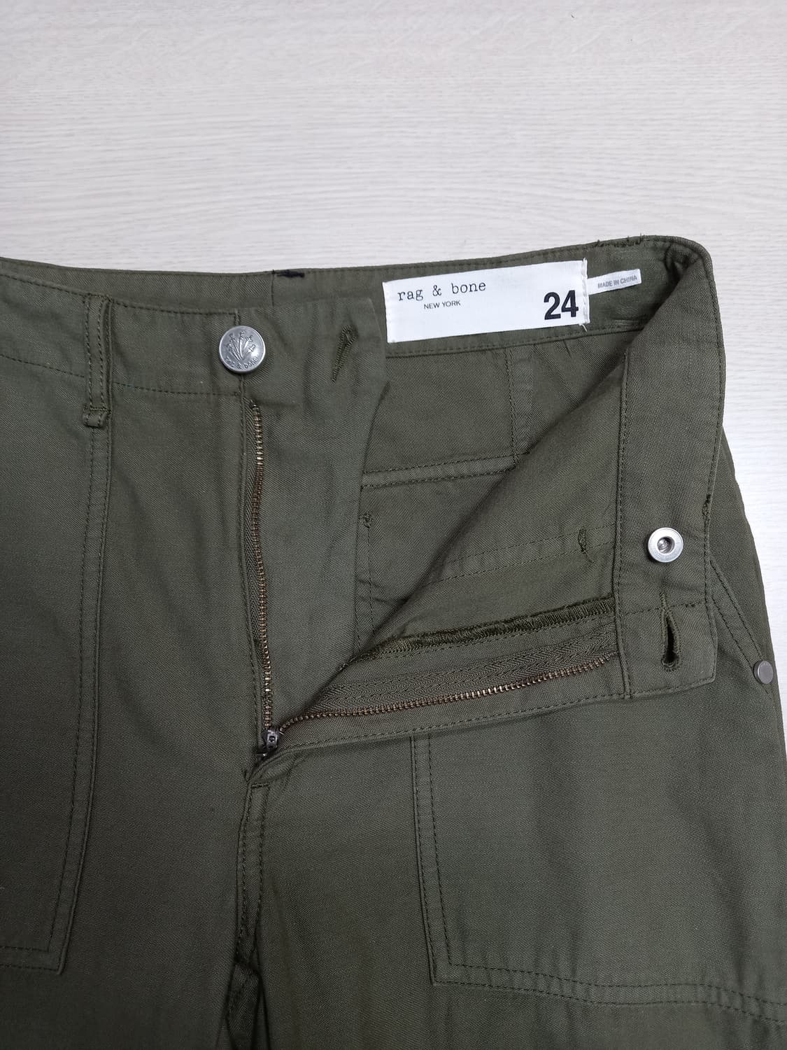 26 rag&bone China 퍼티그팬츠 카키 26-632 상품이미지6
