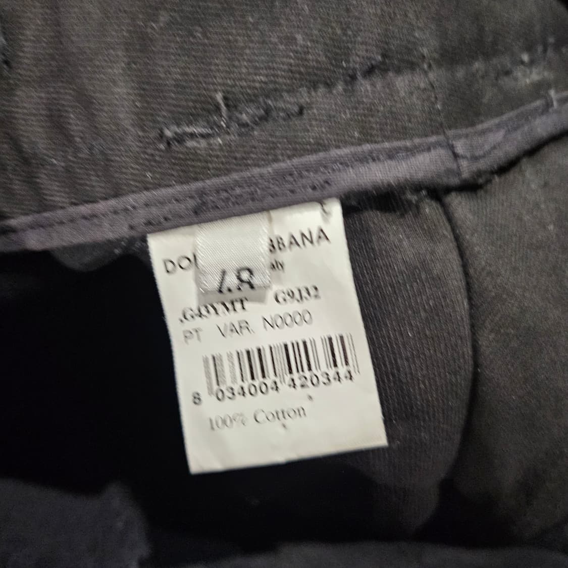 돌체앤가바나 메탈로고 카고 포켓 팬츠 상품이미지6