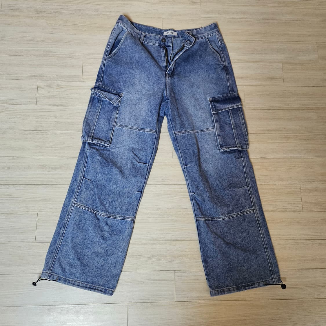데님 카고팬츠 와이드팬츠 상품이미지1