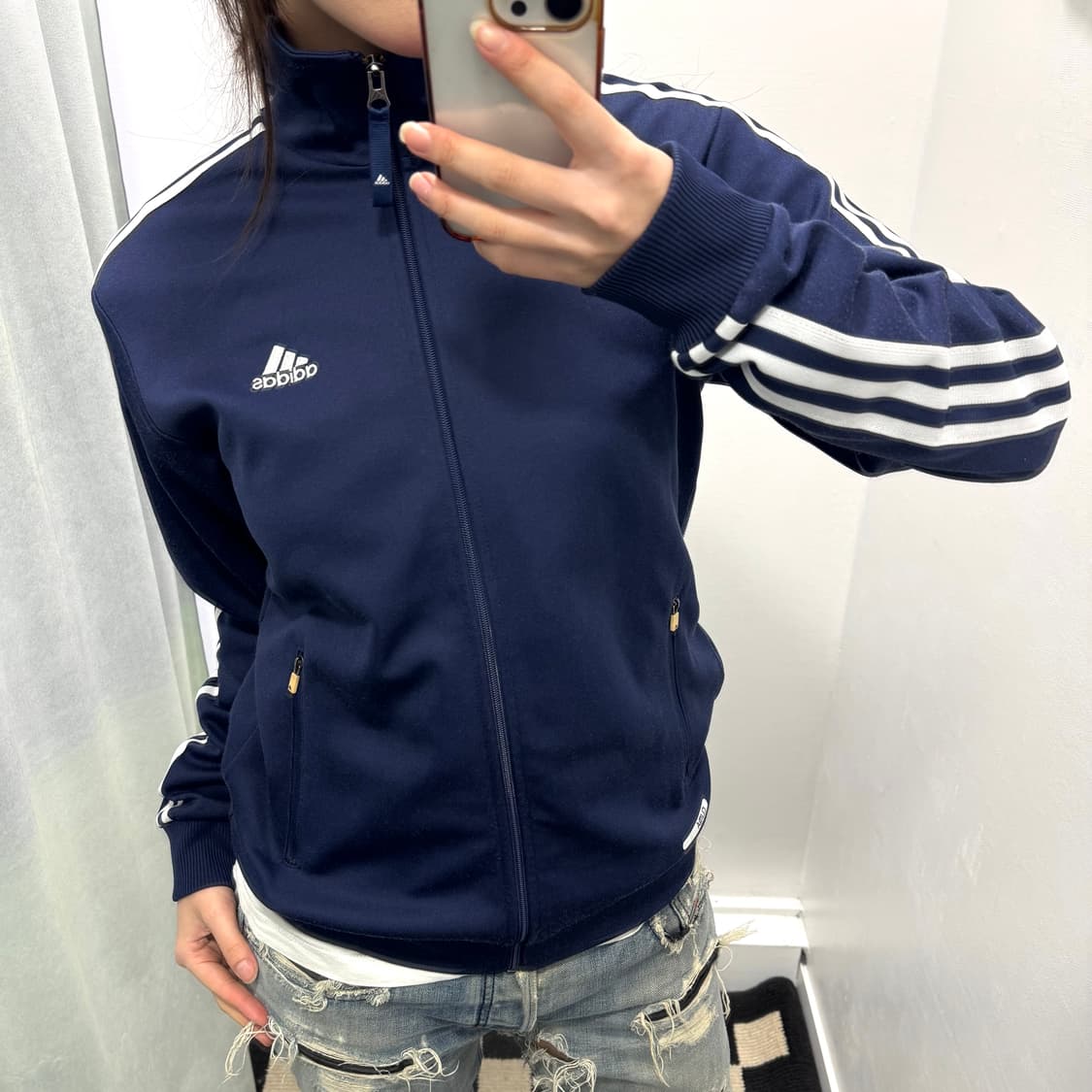 아디다스 네이비 트랙탑 져지  상품이미지2