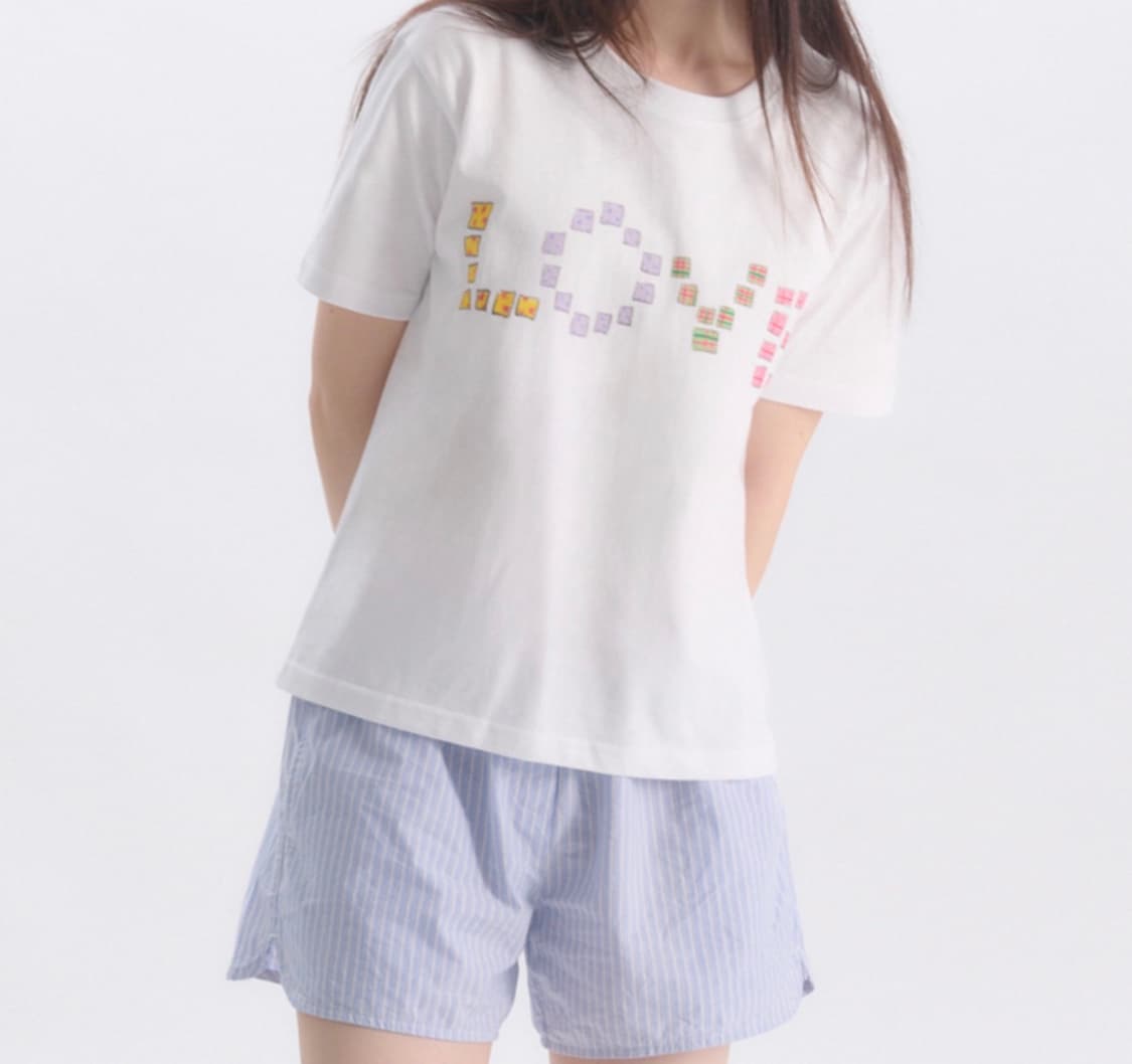 엠블러 브랜드  ) love반팔티 상품이미지2