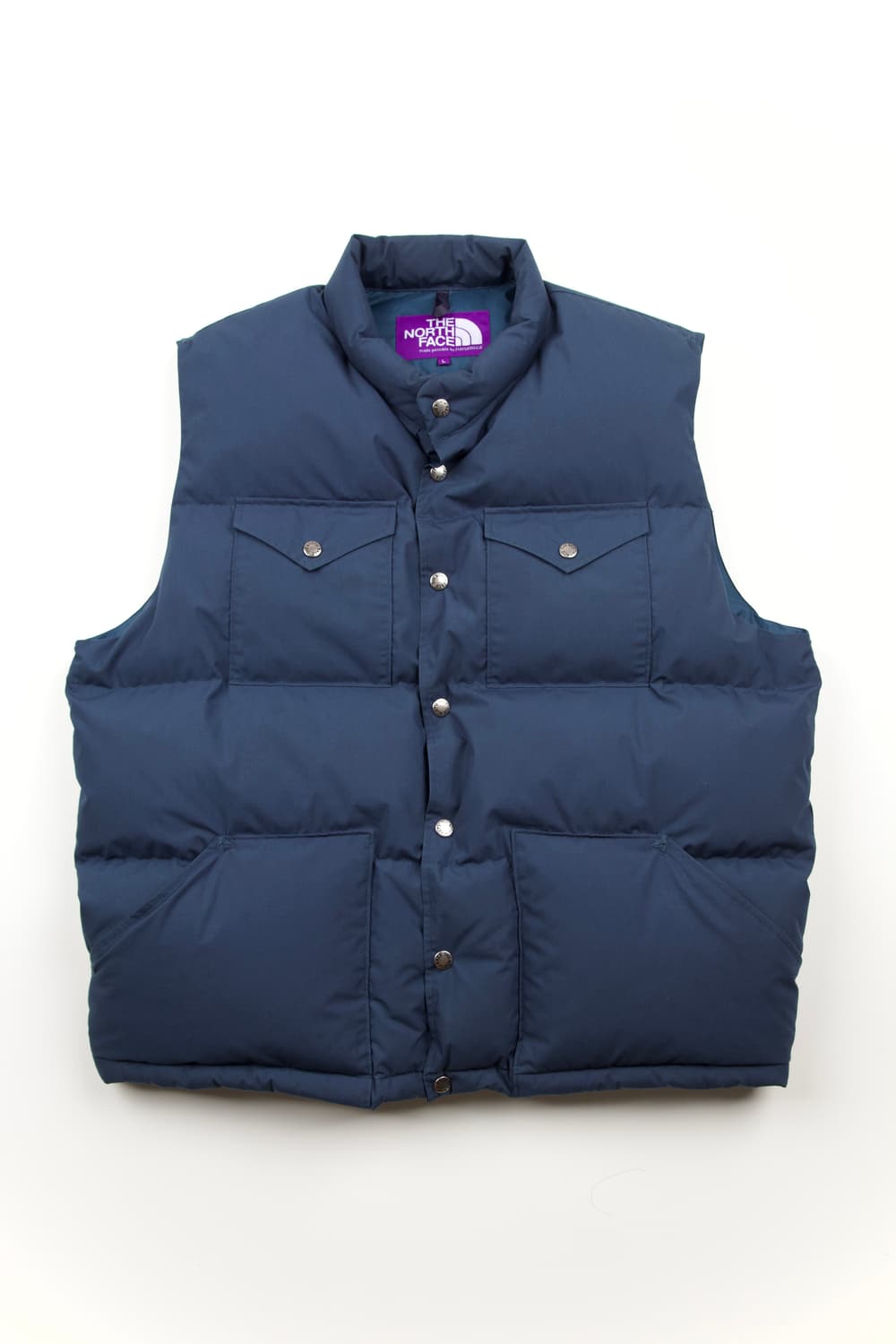 Purple label 65/35 시에라 베스트 패딩 빈티지네이비 상품이미지1