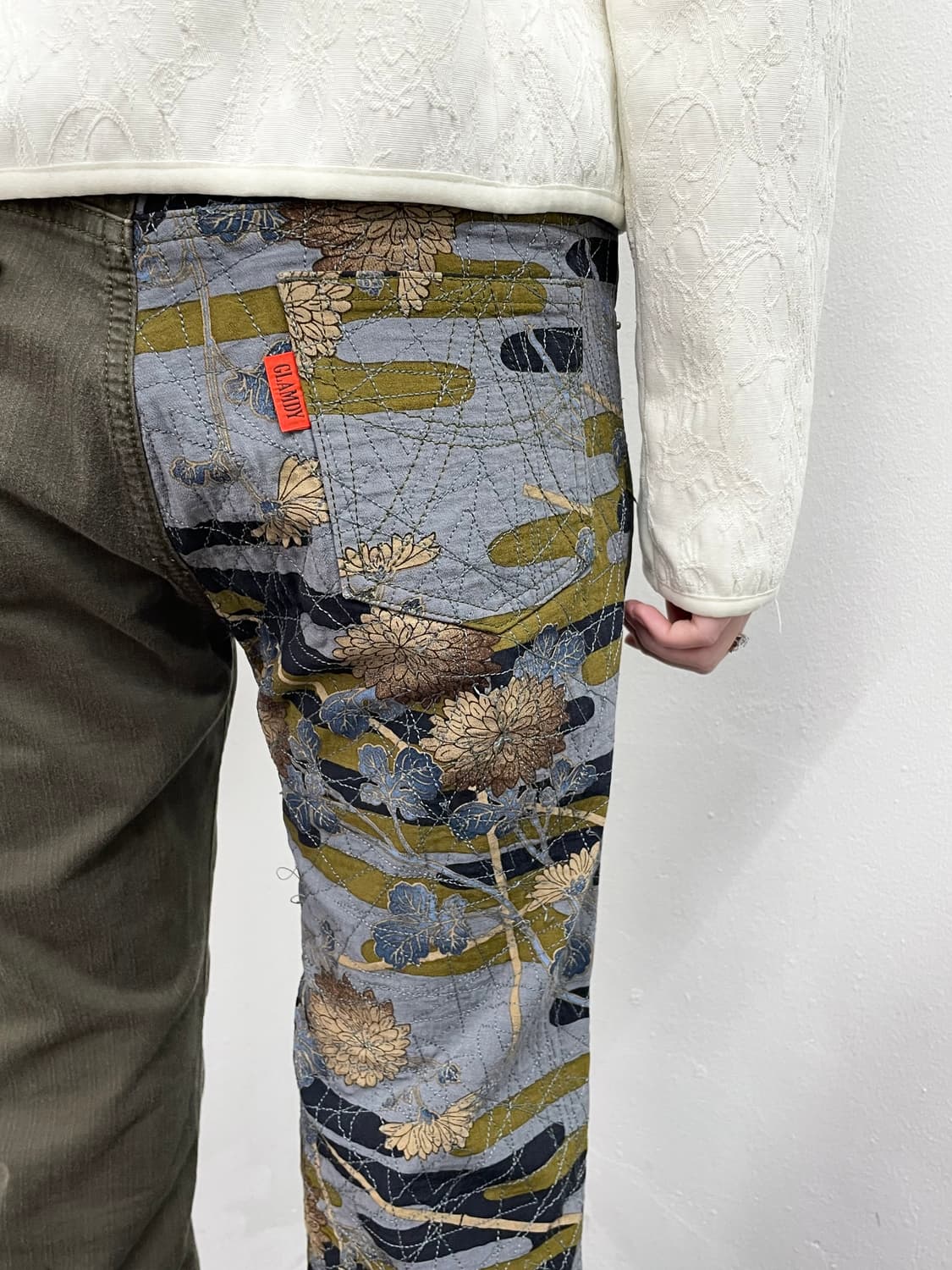 JPN 글램디 오리엔탈 자수 디테일 팬츠*레어 상품이미지4