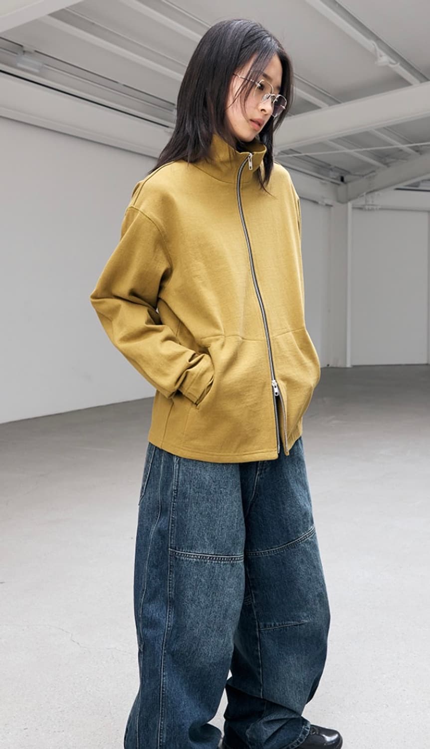 (구매)Middle Cardigan Mustard 상품이미지1