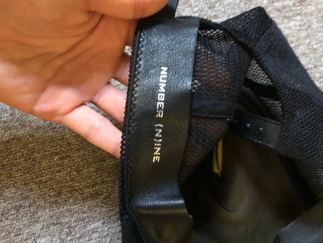 Number (N)ine Gotham cap 상품이미지4