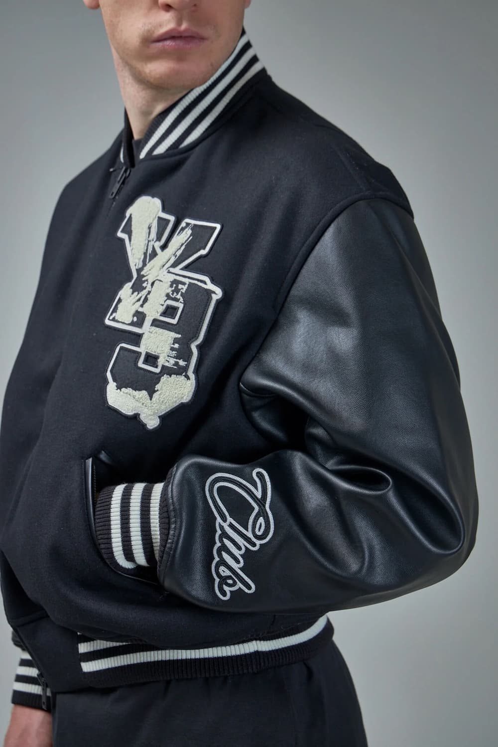 [요지야마모토] Y-3 letterman jacket 상품이미지4