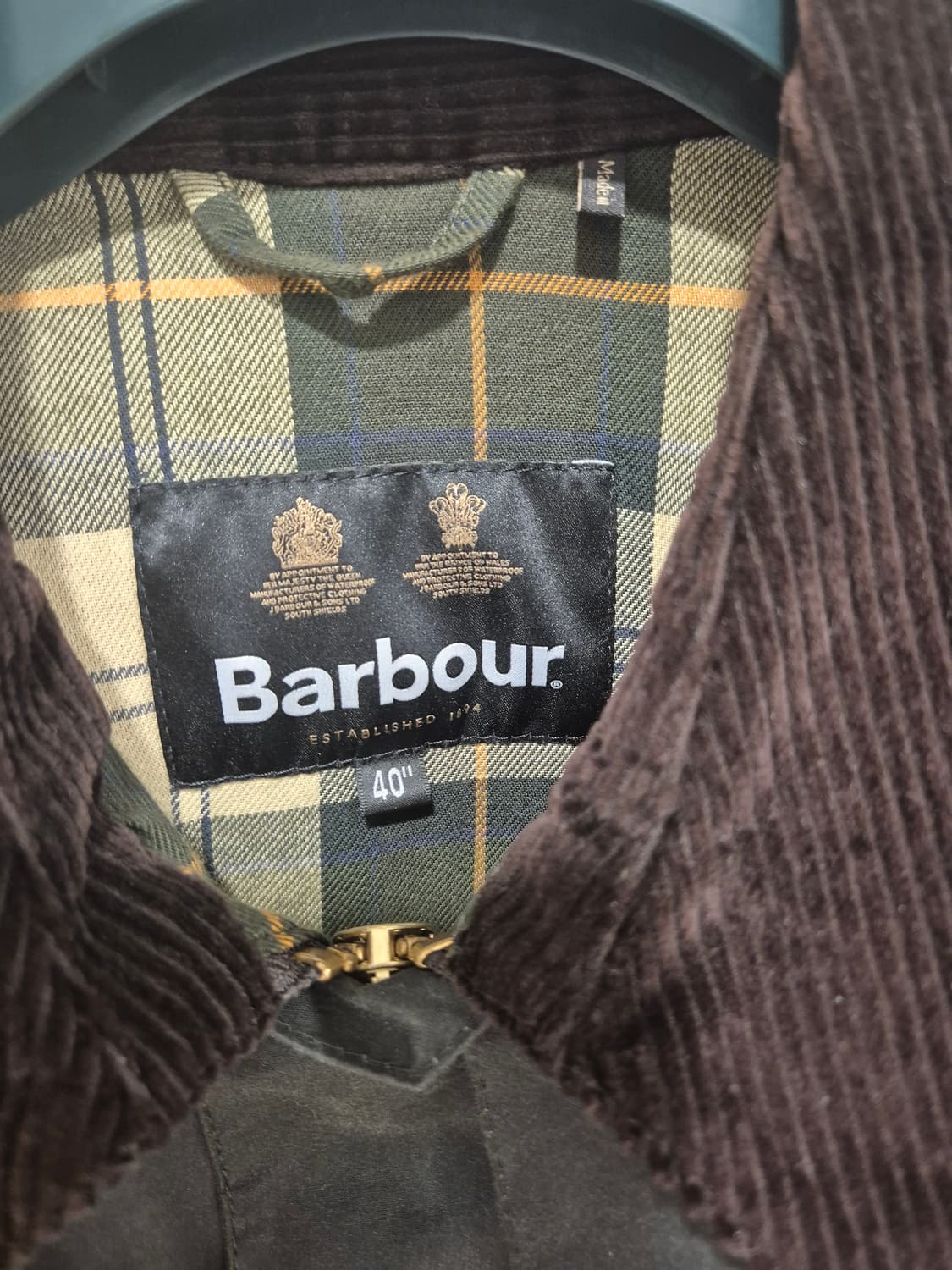 바버 트랜스포트 카키 40사이즈 상품이미지3