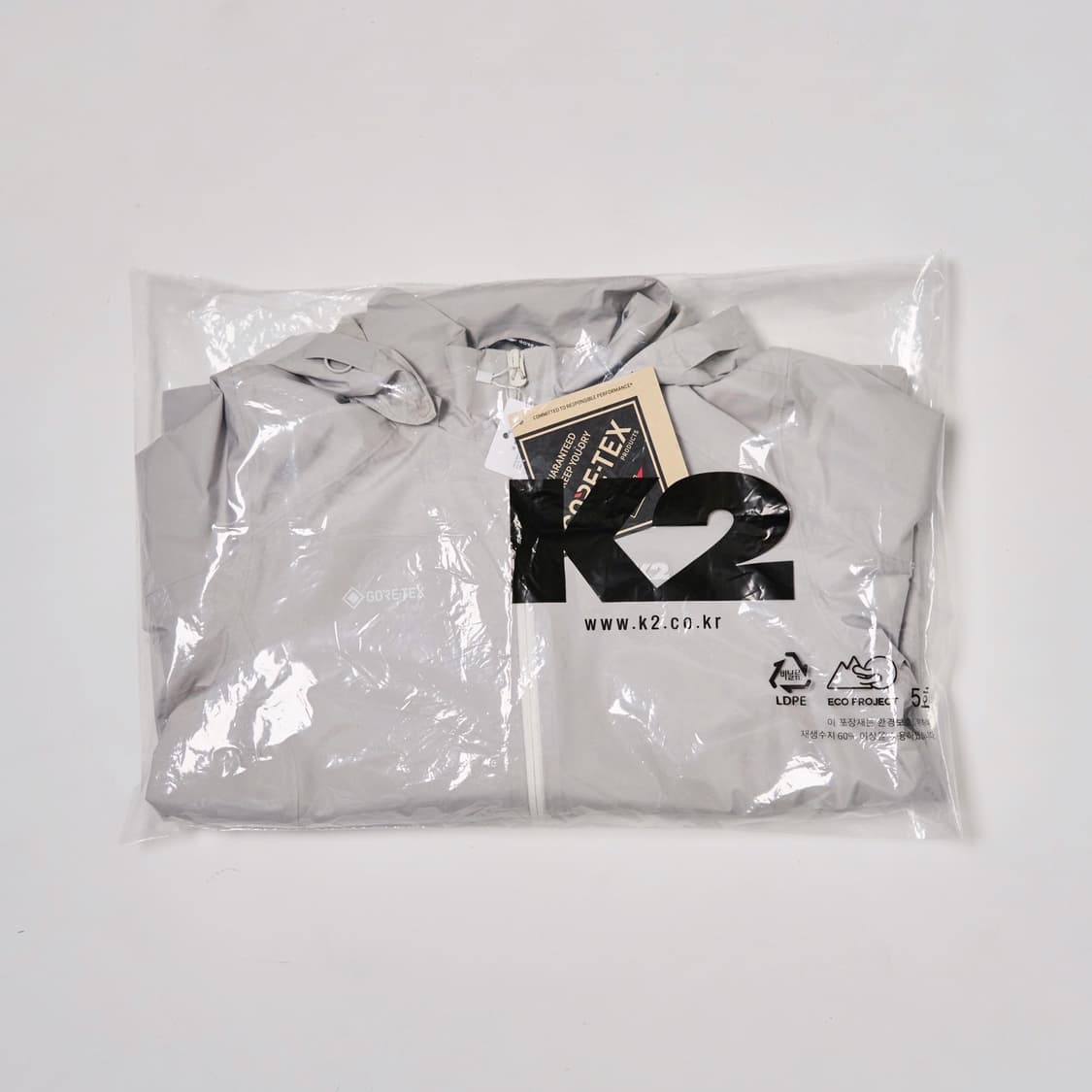 (새상품) K2 케이투 써라운드 고어 2L 자켓W 바람막이 95 펄그레이 상품이미지8