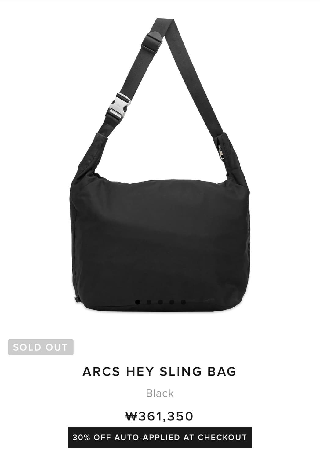 ARCS hey 슬링백 고윤정 백팩 상품이미지6