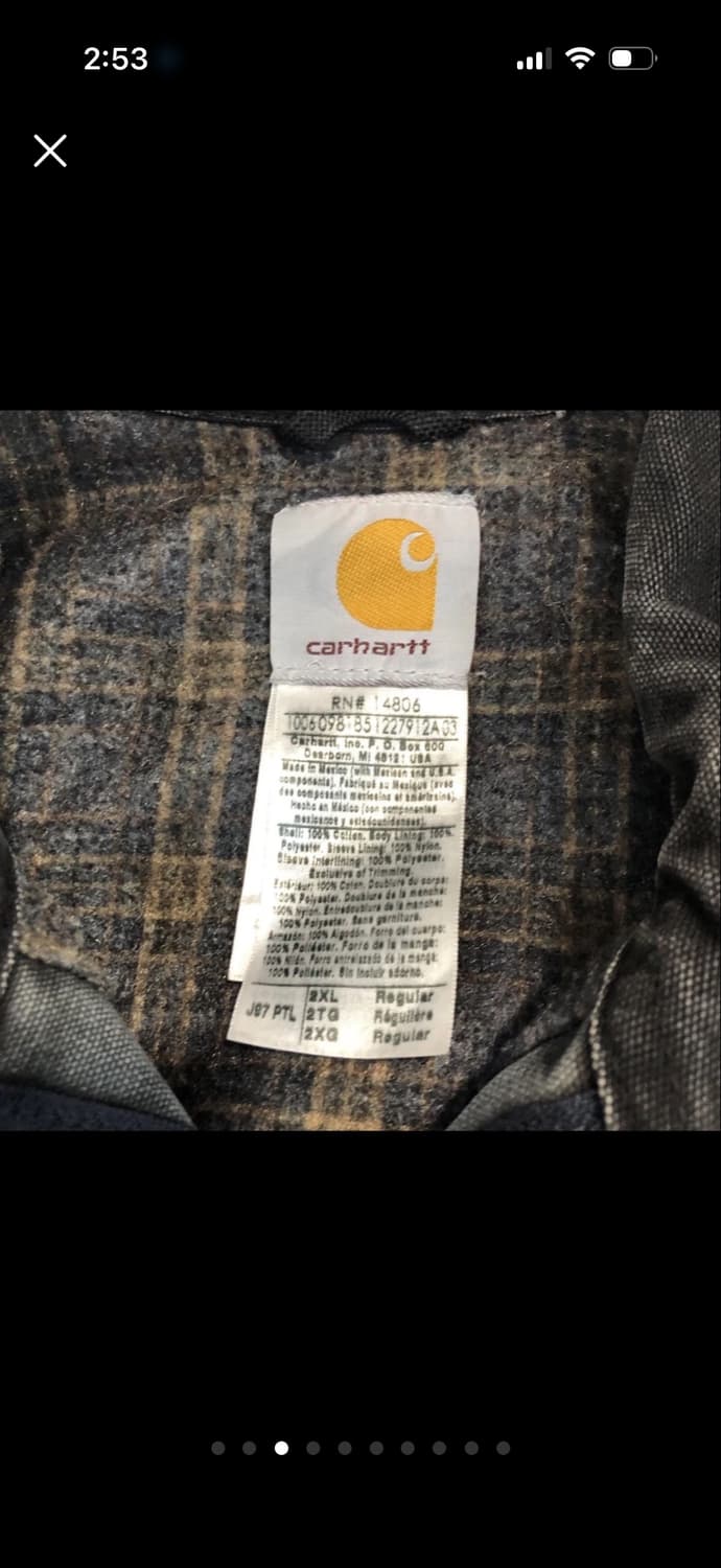 칼하트 J97 PTL 상품이미지3