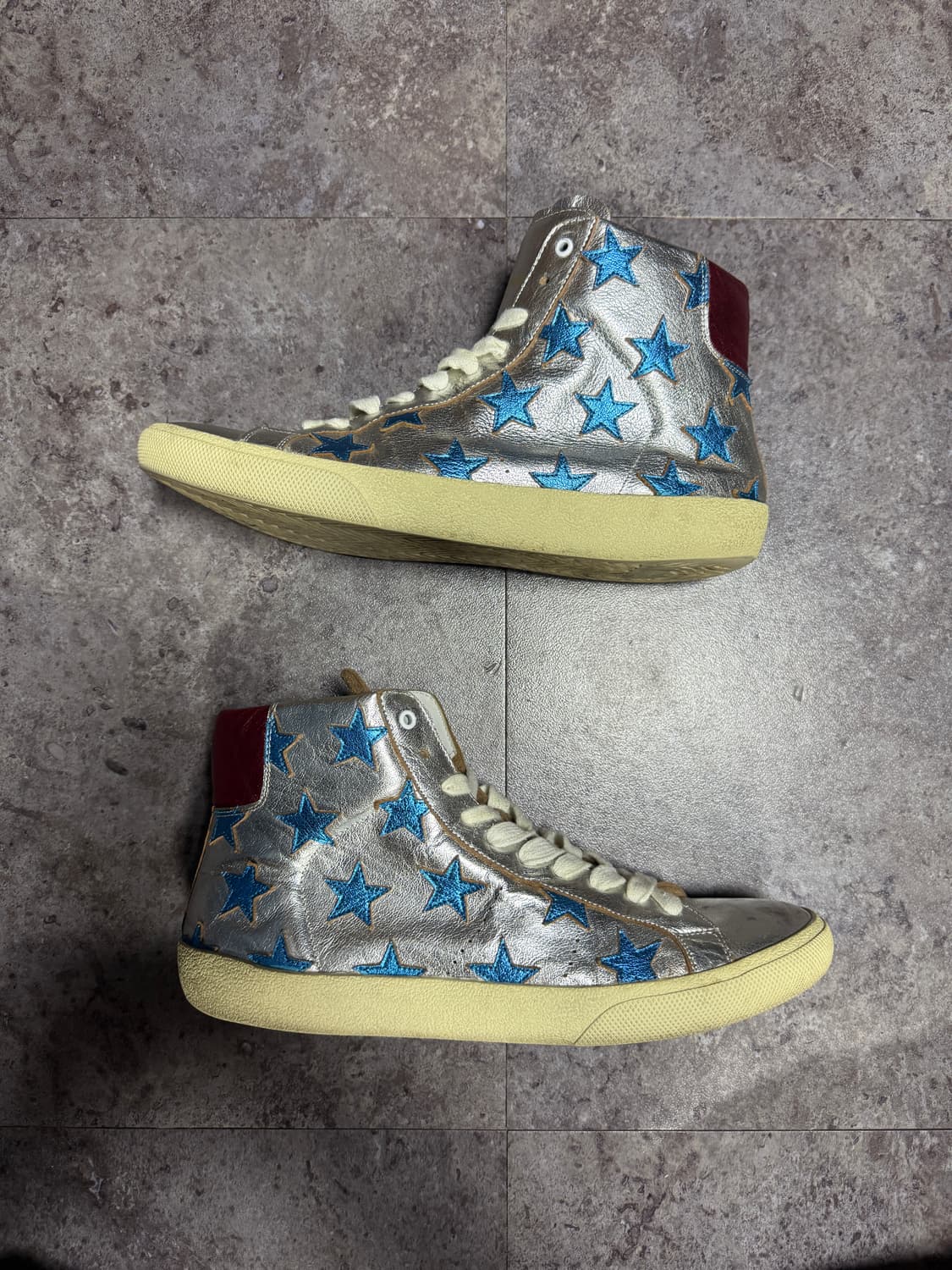 생로랑 스타패치 스니커즈 42 에디슬리먼 상품이미지7