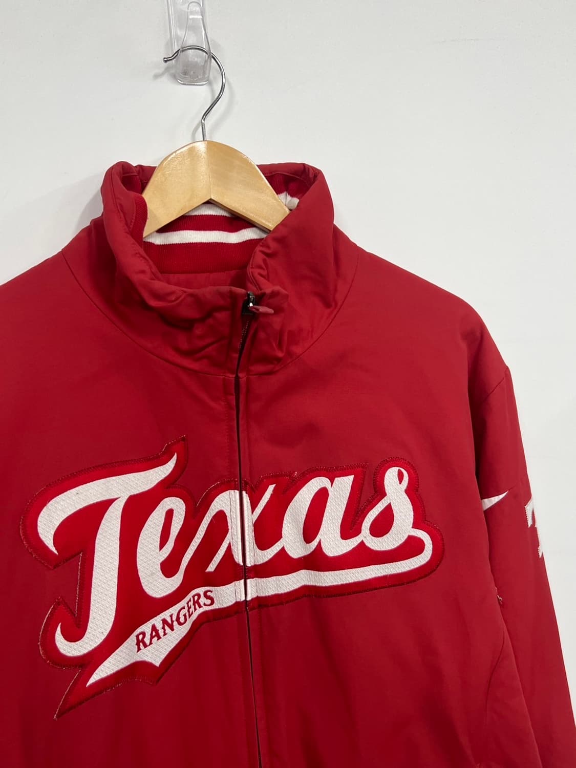 MLB 텍사스 레인저스 빅로고 바시티 자켓 상품이미지2