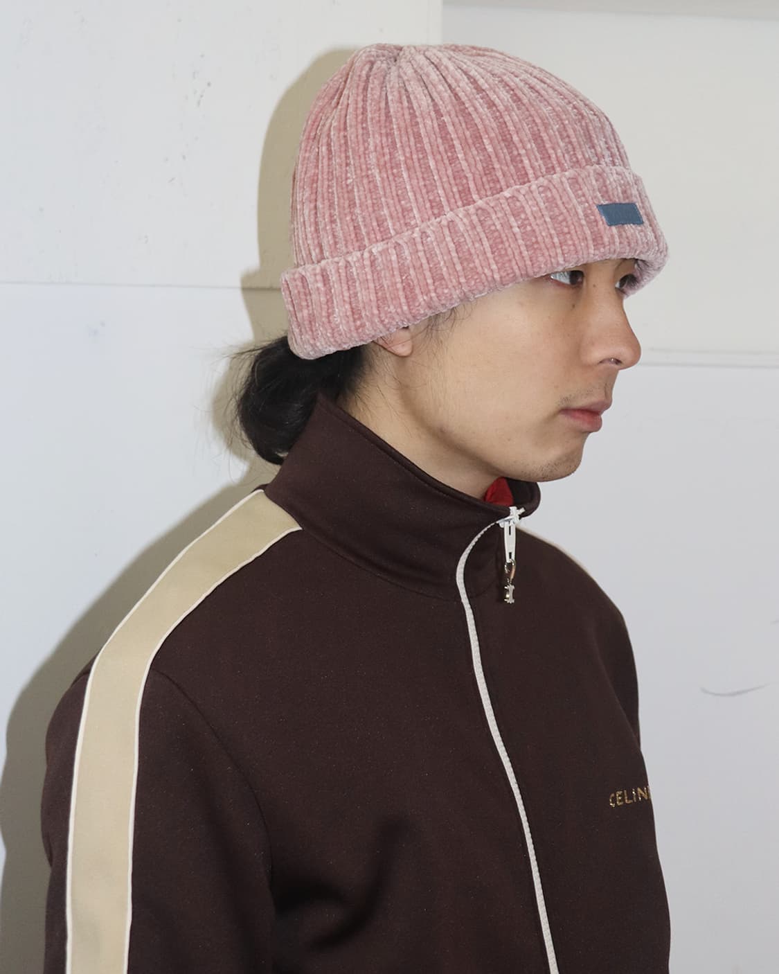 키스 20AW 셰닐 비니_페일 모브 상품이미지2