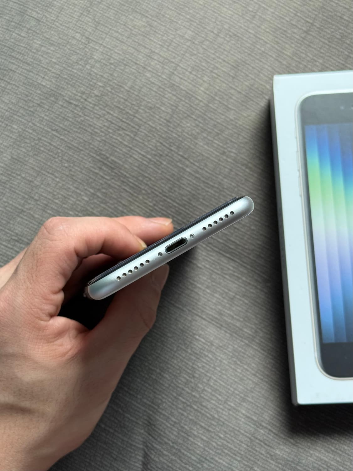 아이폰 SE3 화이트 128GB 상품이미지5