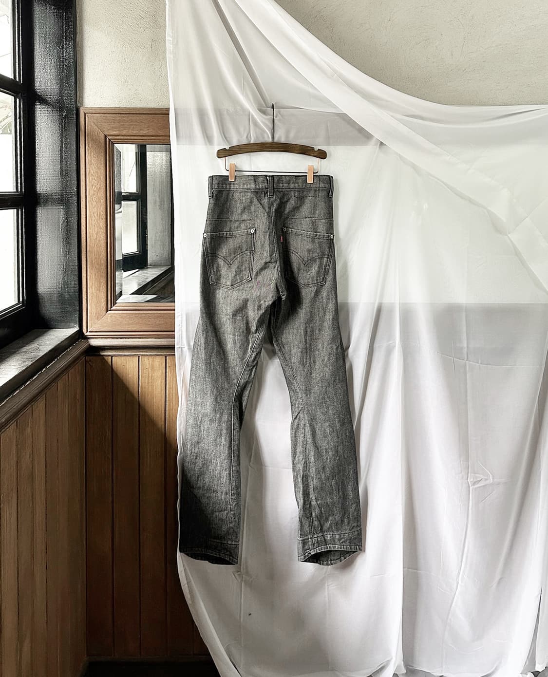 LEVI'S engineered regular black w30 상품이미지7