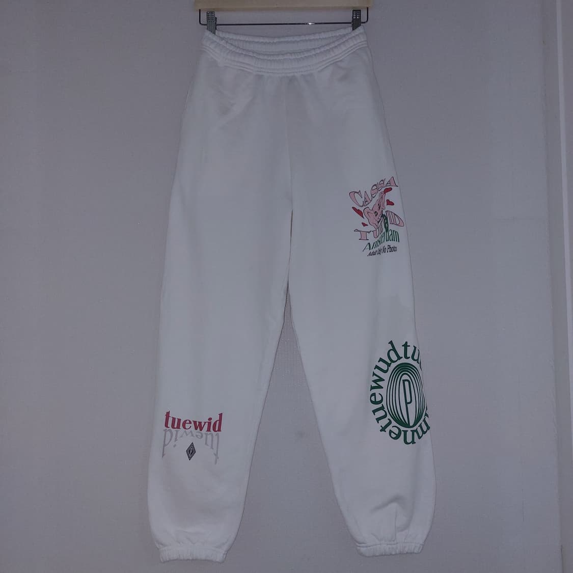 TUEWID Blanc Gauze Tattoo Pants 상품이미지3