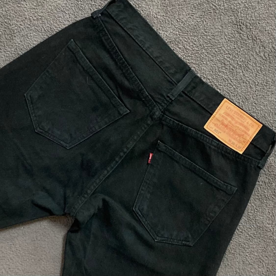 리바이스 501 빅E 블랙진 W30 L32 상품이미지4