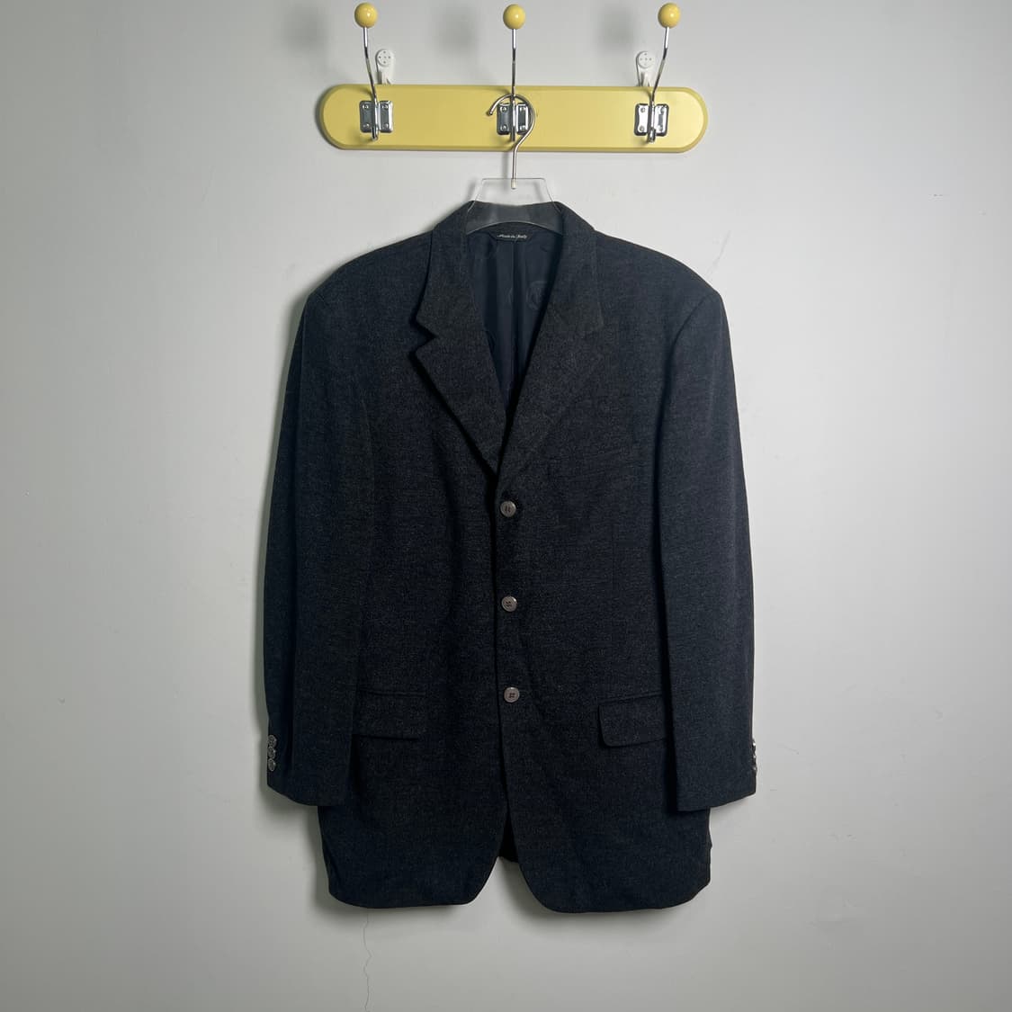 베르수스 베르사체 차콜 울 싱글 블레이저 50 상품이미지1