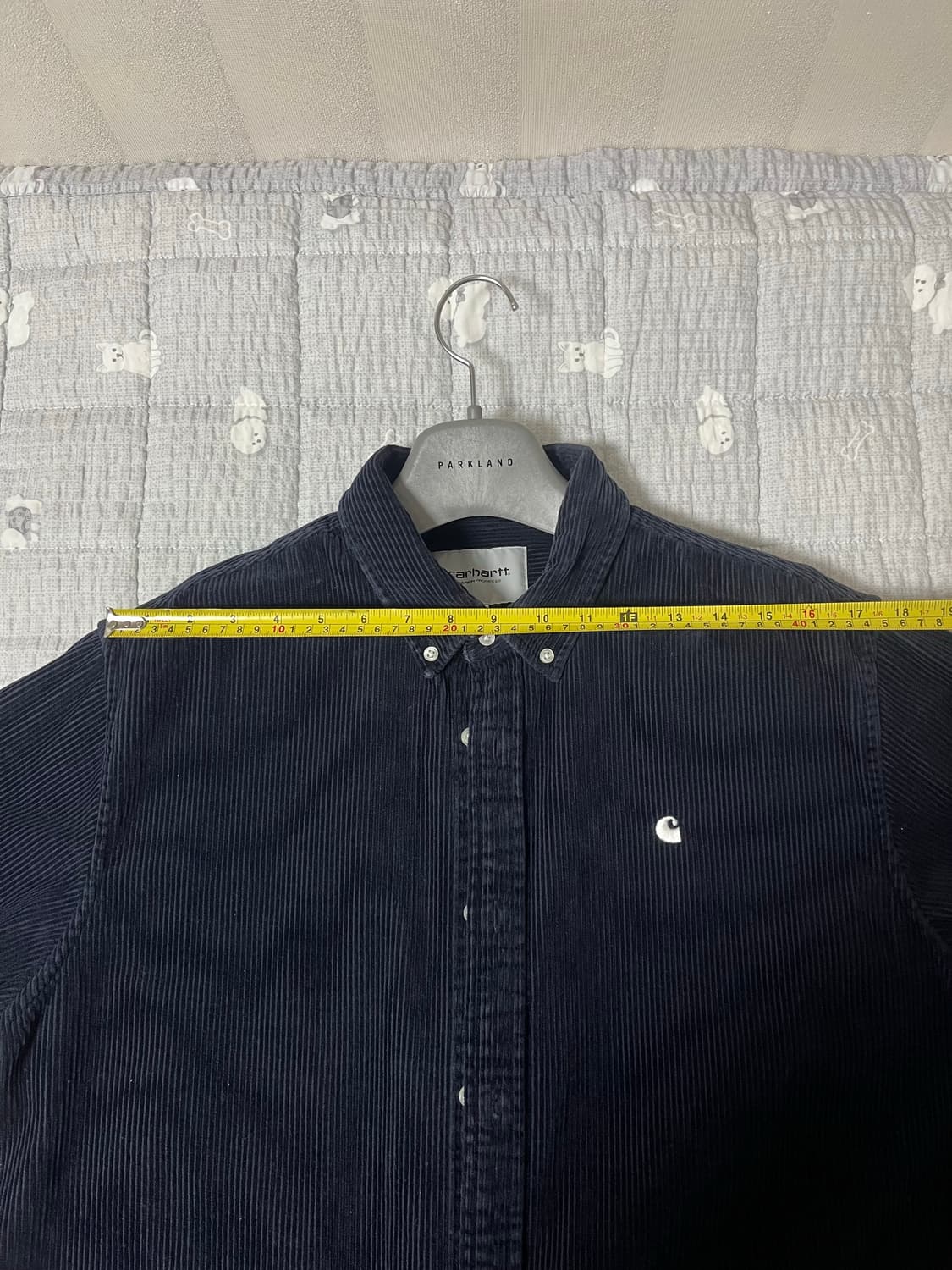 [L] 칼하트 wip 코듀로이 셔츠 네이비 상품이미지7