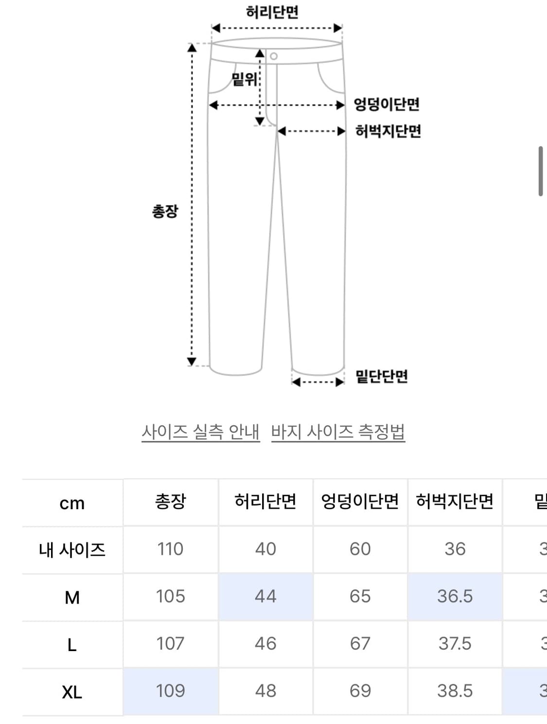 르아르 사이드 지퍼 가먼트 다잉 카고 팬츠 [네이비] 상품이미지2