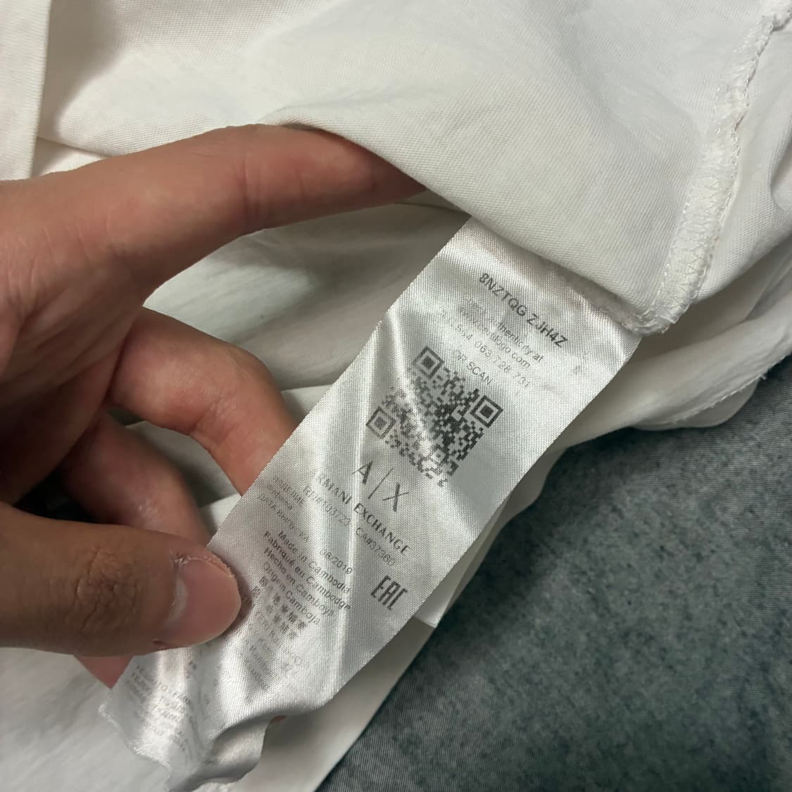 아르마니 익스체인지 프린팅 반팔 상품이미지6