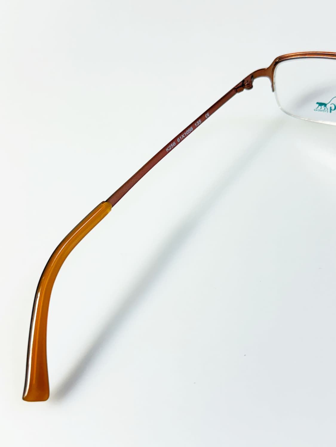 KIPLING 반무테 스퀘어 메탈 프레임 빈티지 안경 상품이미지7