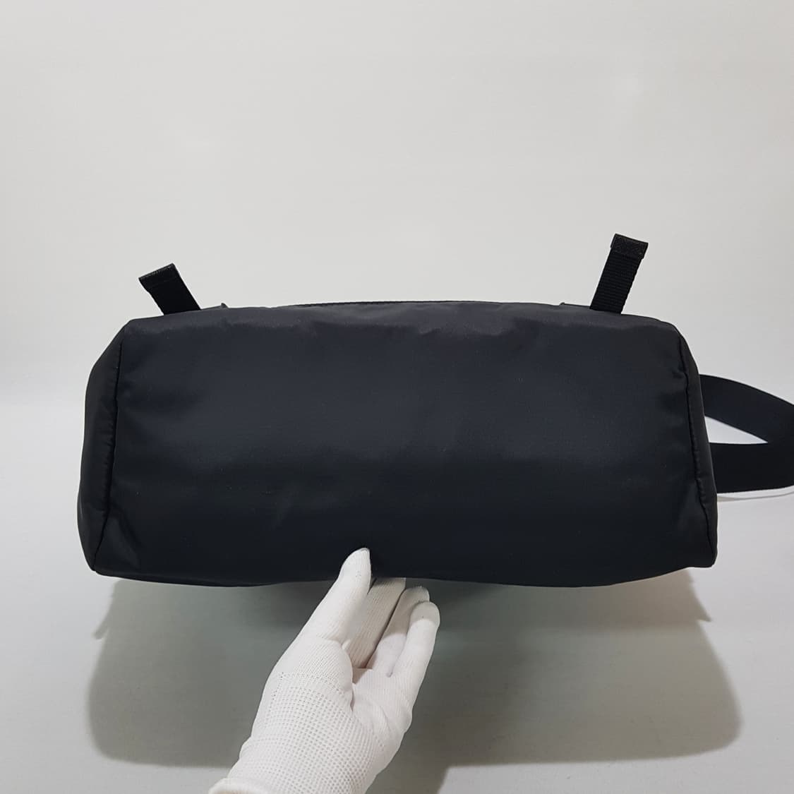 프라다 리나일론 및 사피아노 가죽 숄더백 2VD052 상품이미지6