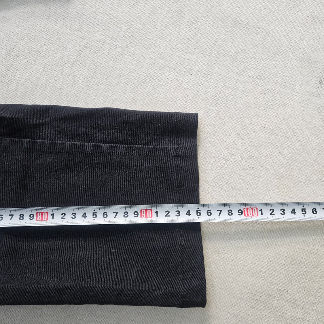 30 빈티지 여성 블랙 치노 팬츠 0406Y 상품이미지8