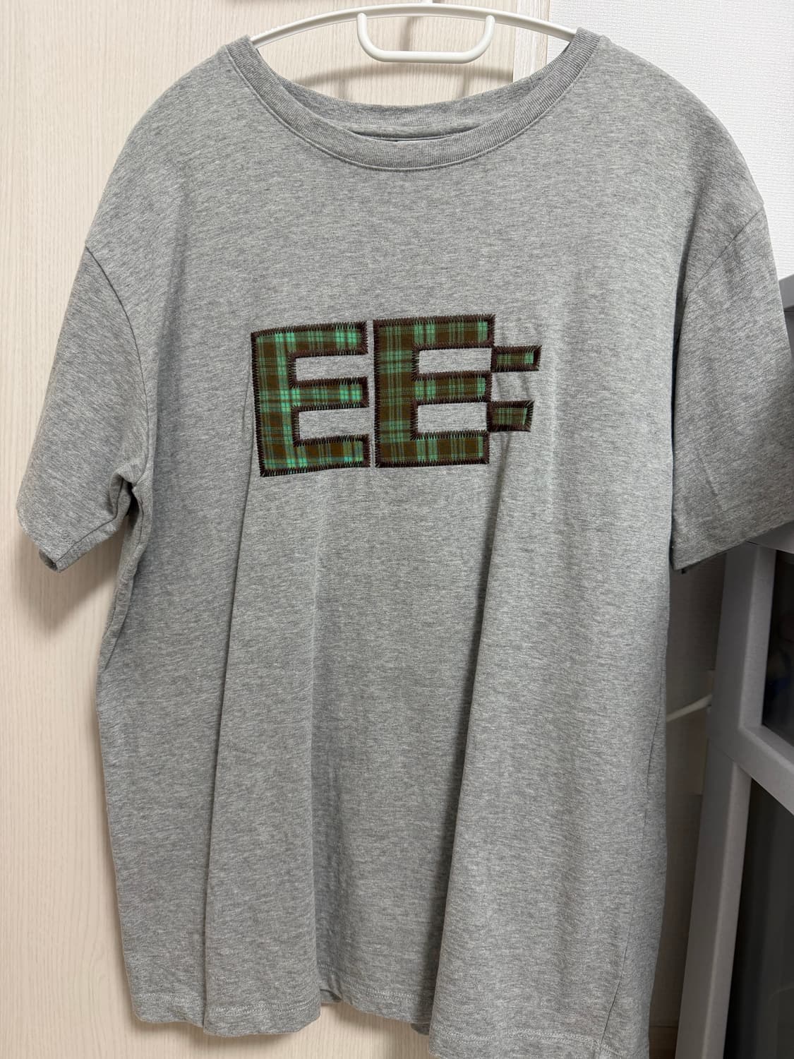 엔조블루스 픽셀 로고 박시 티셔츠 상품이미지2