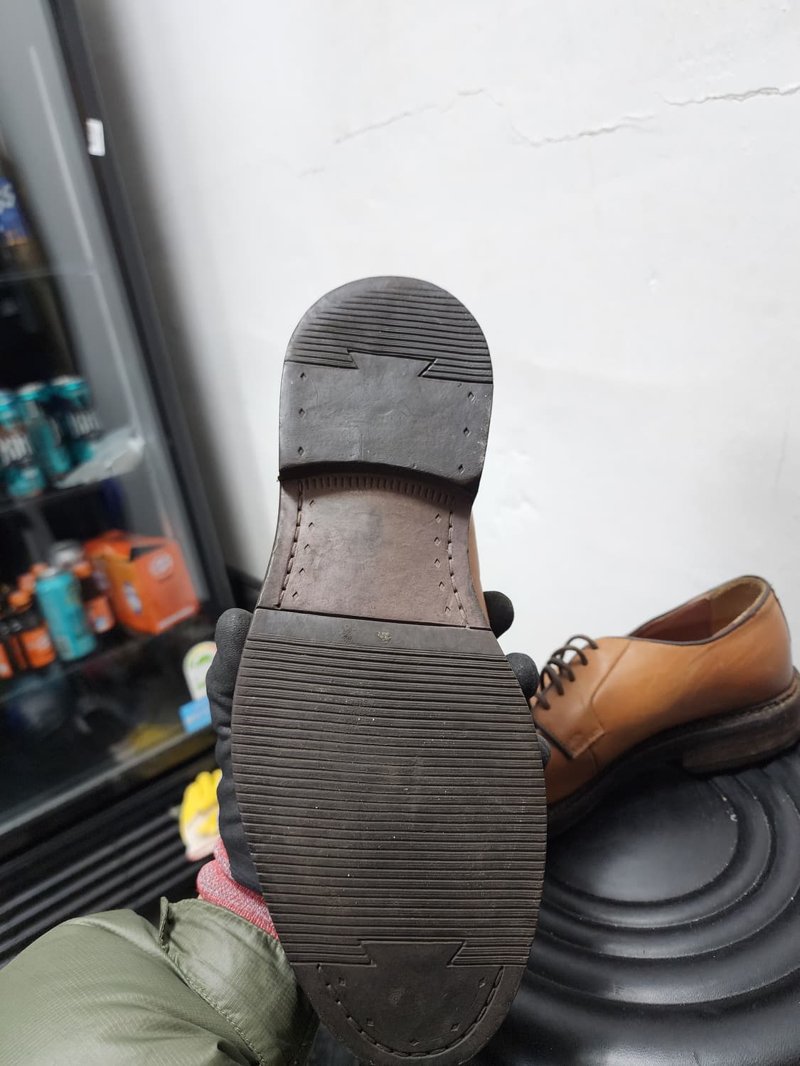 장까를로모렐리 빈티지 브라운 구두  상품이미지5