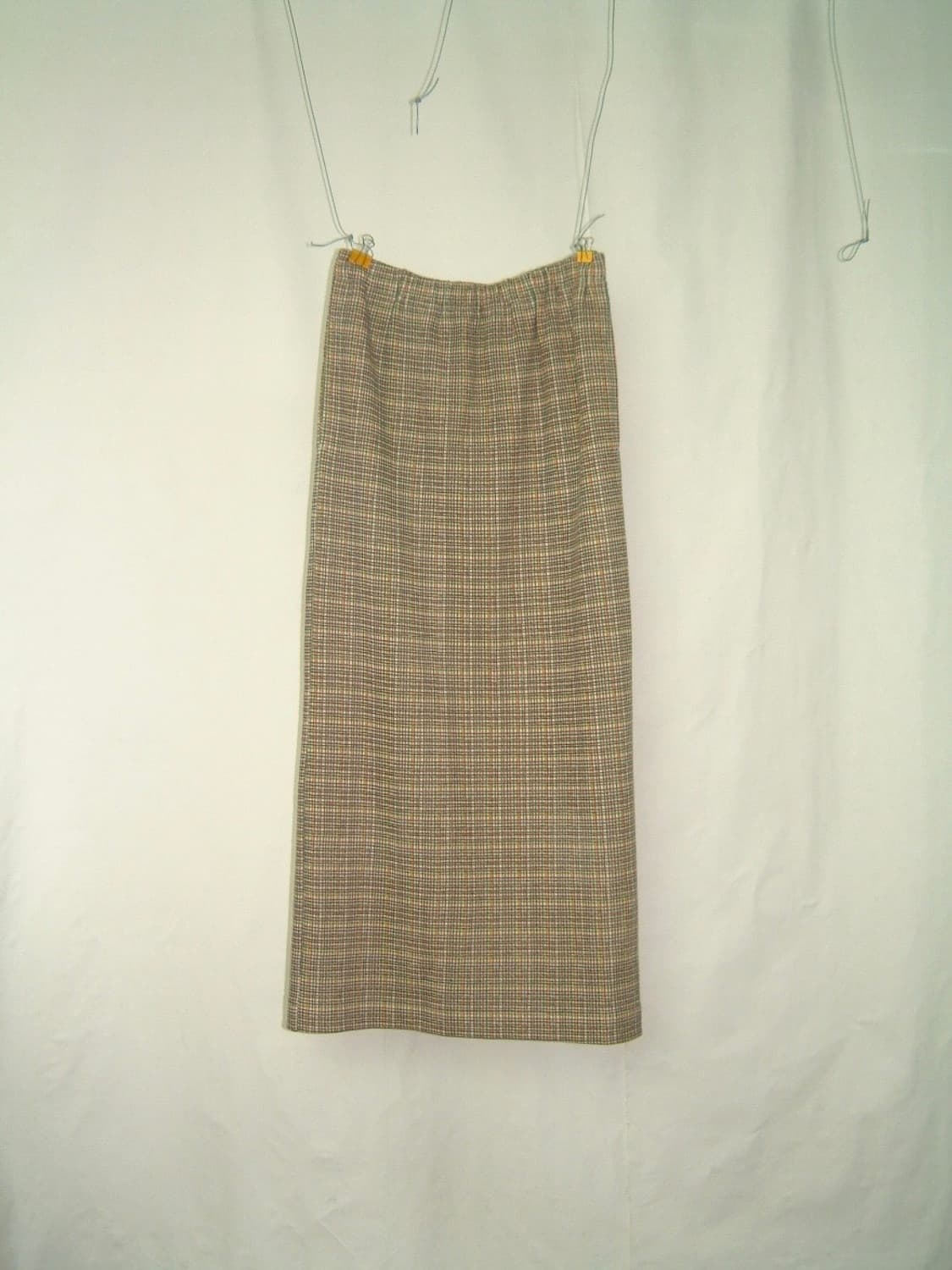 꼼데가르송 트리콧 1996 multi color wool skirt 상품이미지1