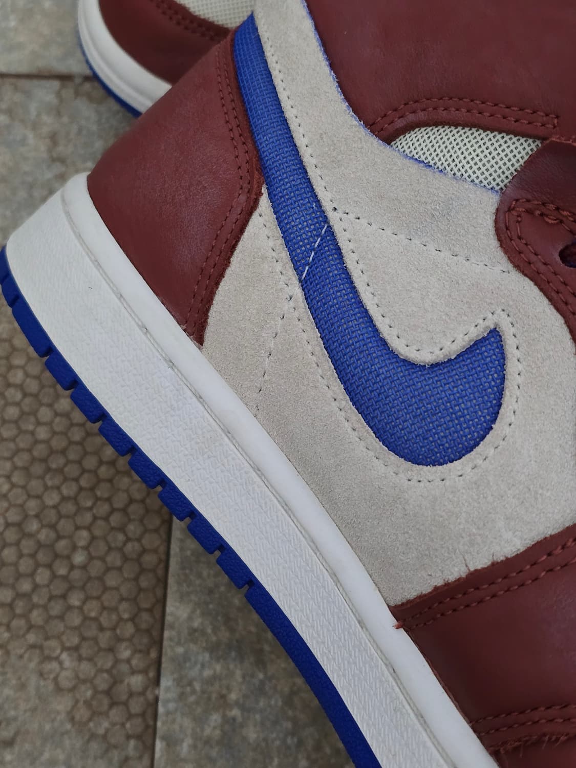 (235)나이키 조던 1 줌 에어 컴포트 팀 레드 상품이미지5