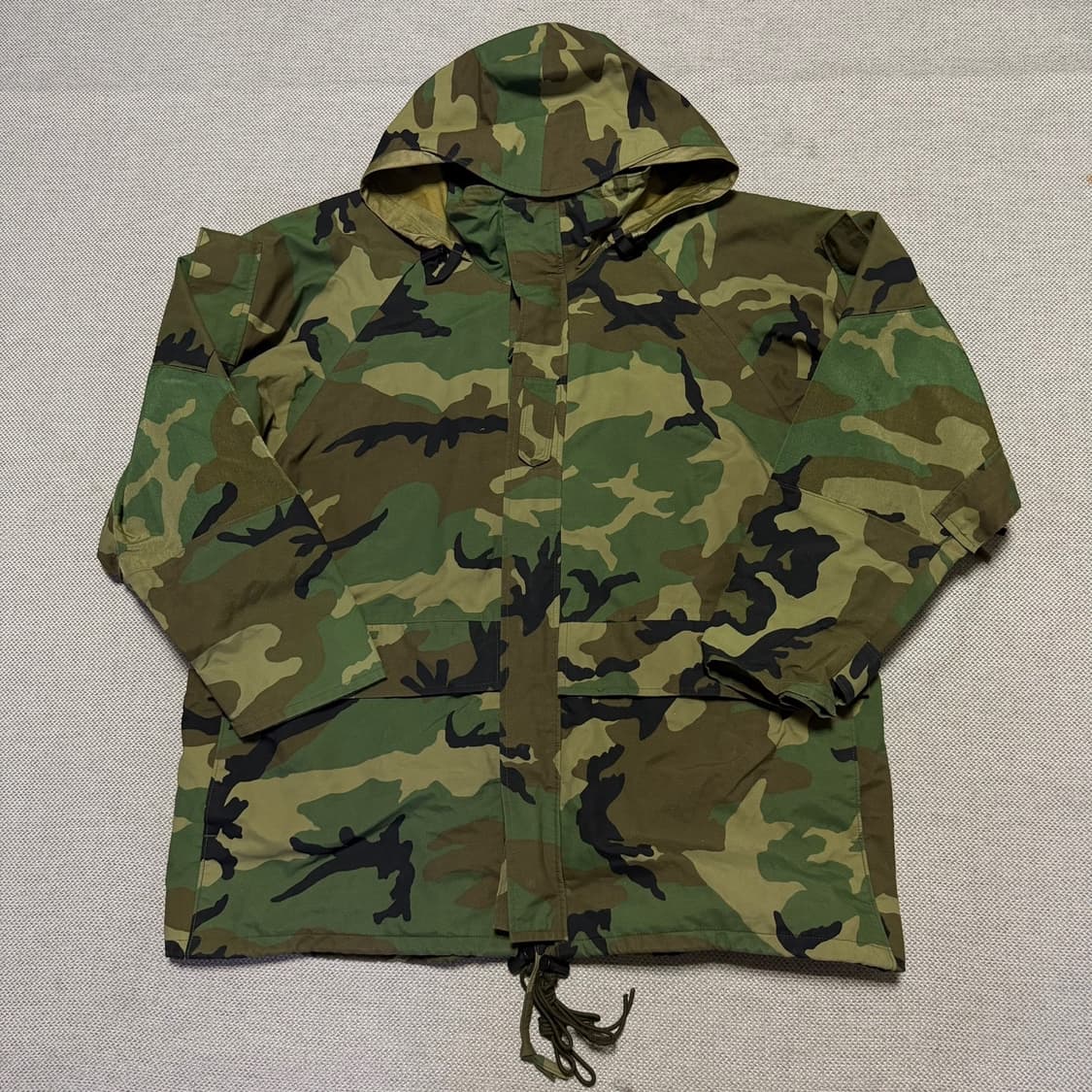 미군 우드랜드 카모 바람막이 자켓 상품이미지1