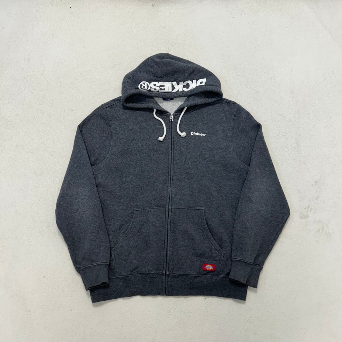 Dickies gray hood zip-up 상품이미지4