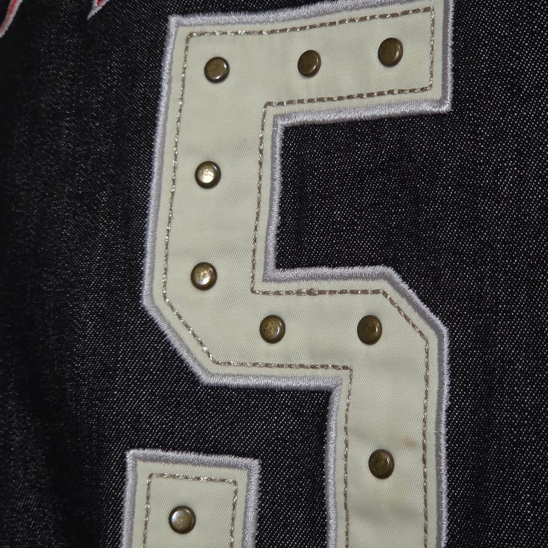 후부 레이싱 Y2K 데님 배색 후드 집업  상품이미지8