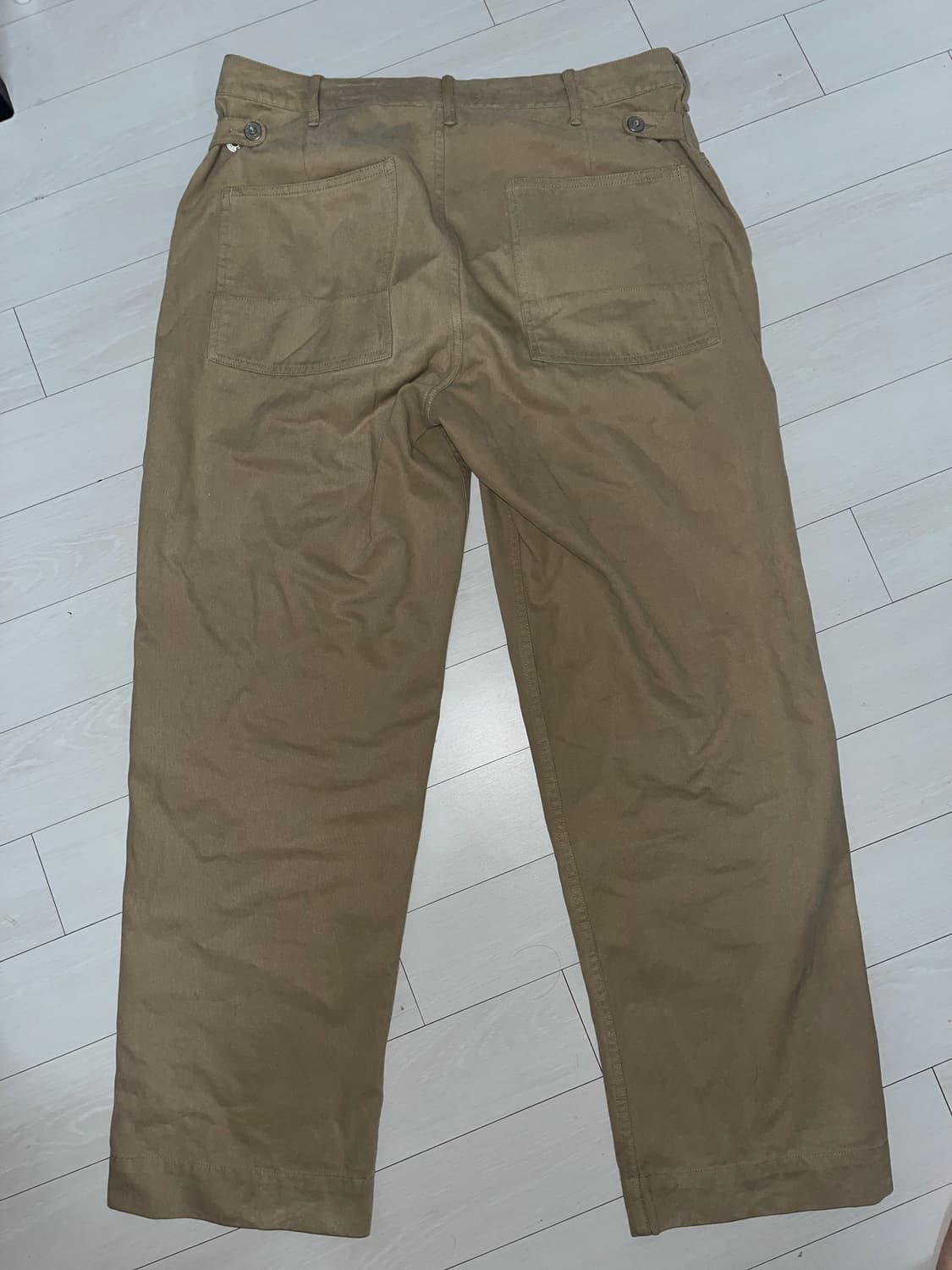 (L) 카키스 크루맨 팬츠 샌드  상품이미지2