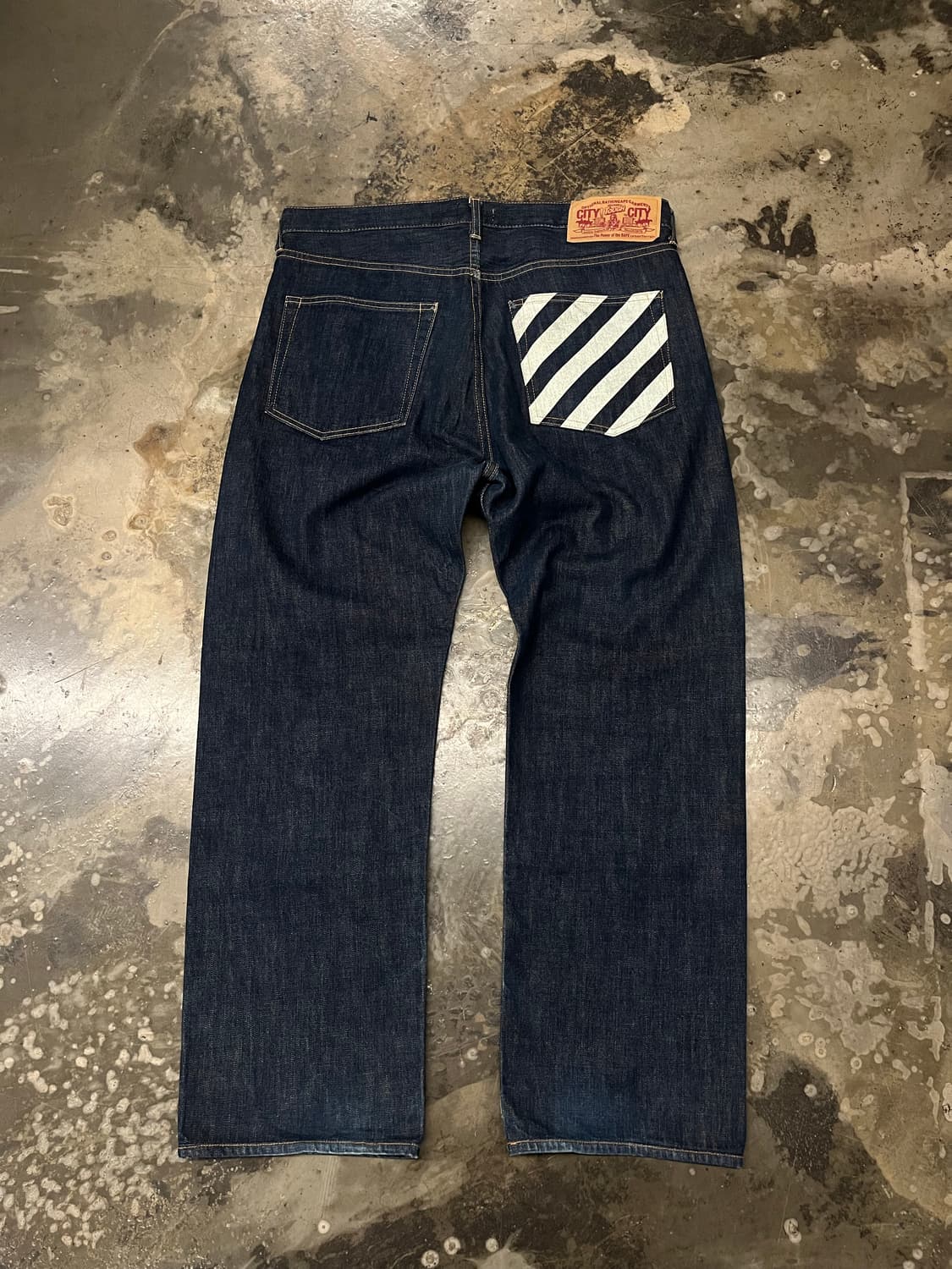 베이프 베이비마일로 데님팬츠 L  상품이미지3