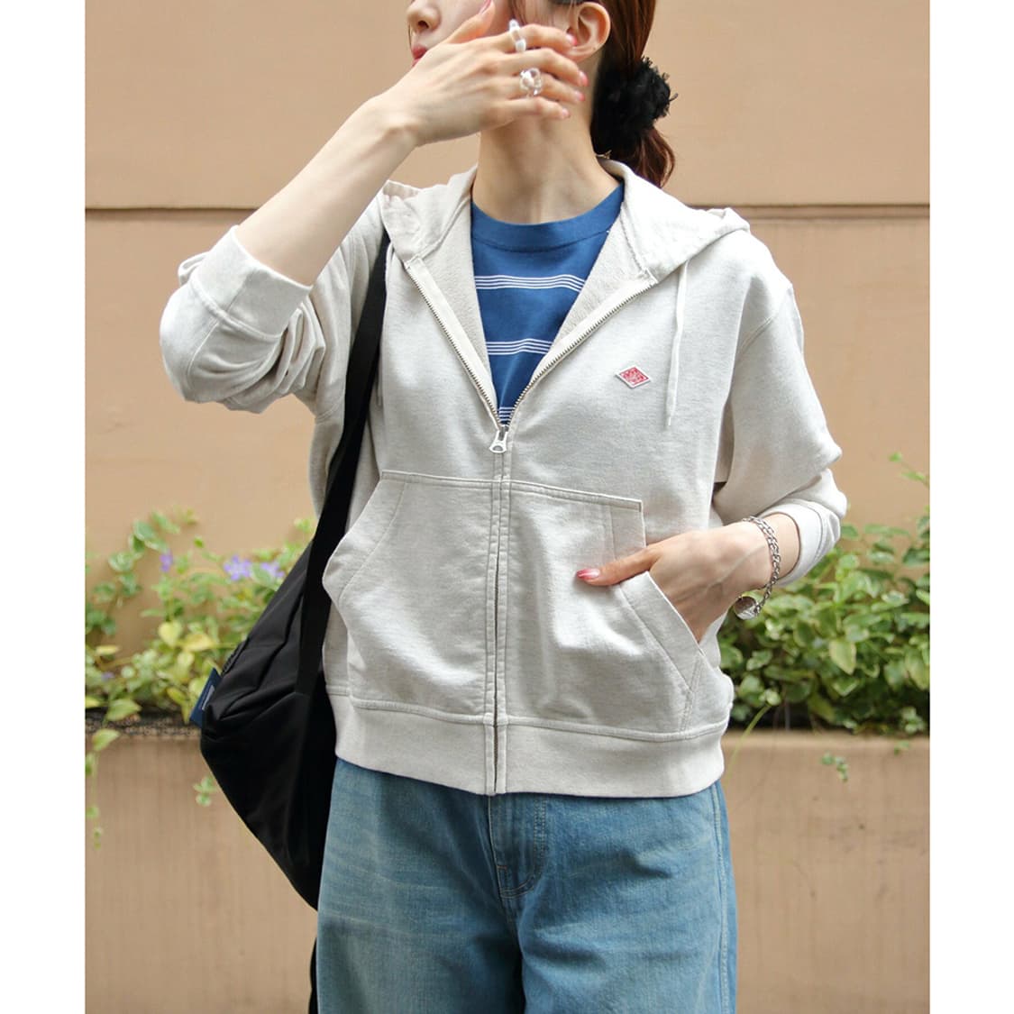 DANTON 25SS Cotton Terry Zip Hoodie 상품이미지3