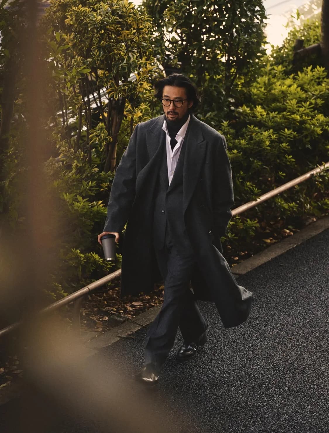 25aw comoli 코모리 캐시미어 체스터 코트 3 상품이미지3