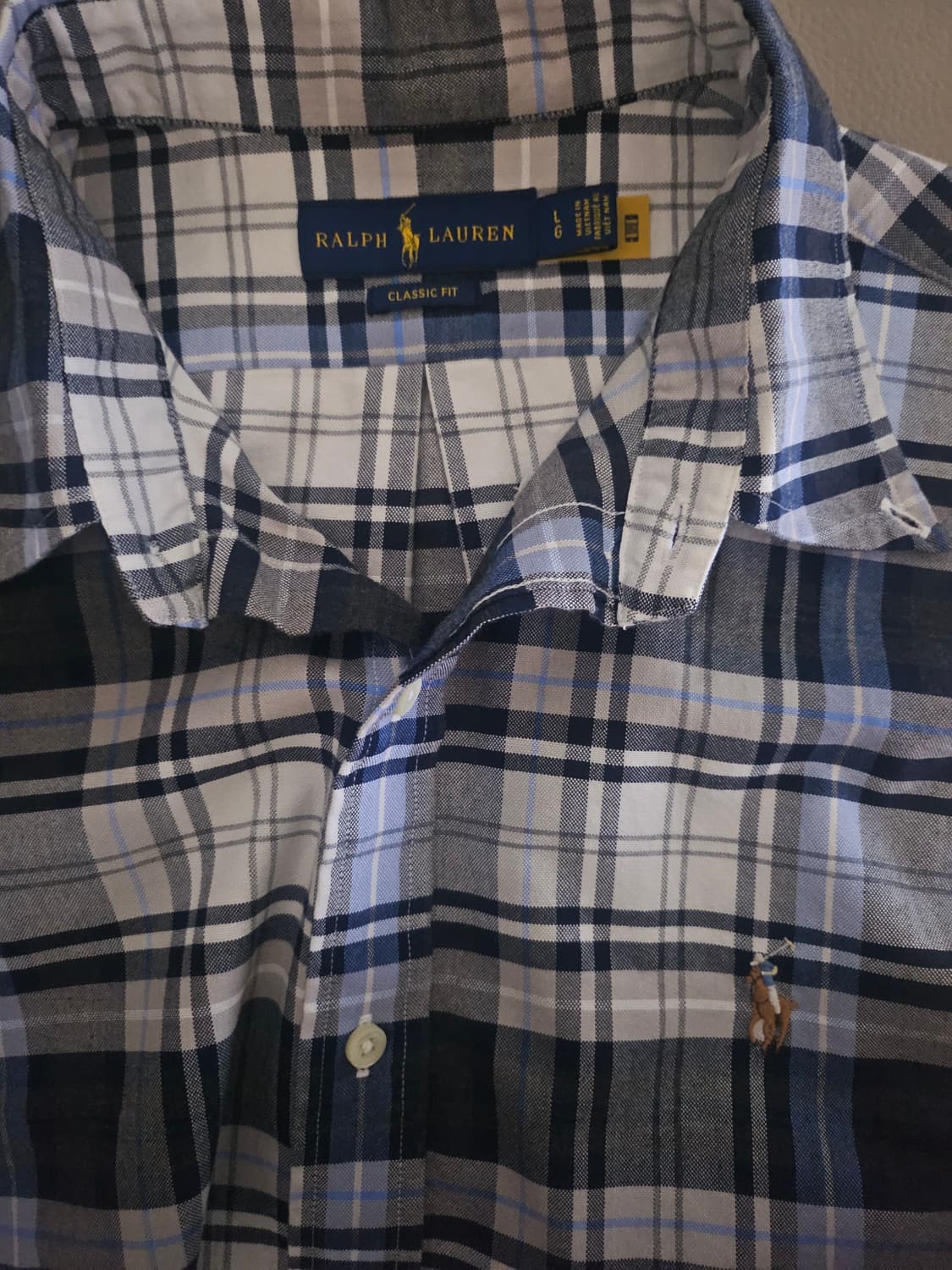 [거의 새것] 폴로 랄프로렌 체크 셔츠 남방 클래식 L 상품이미지2