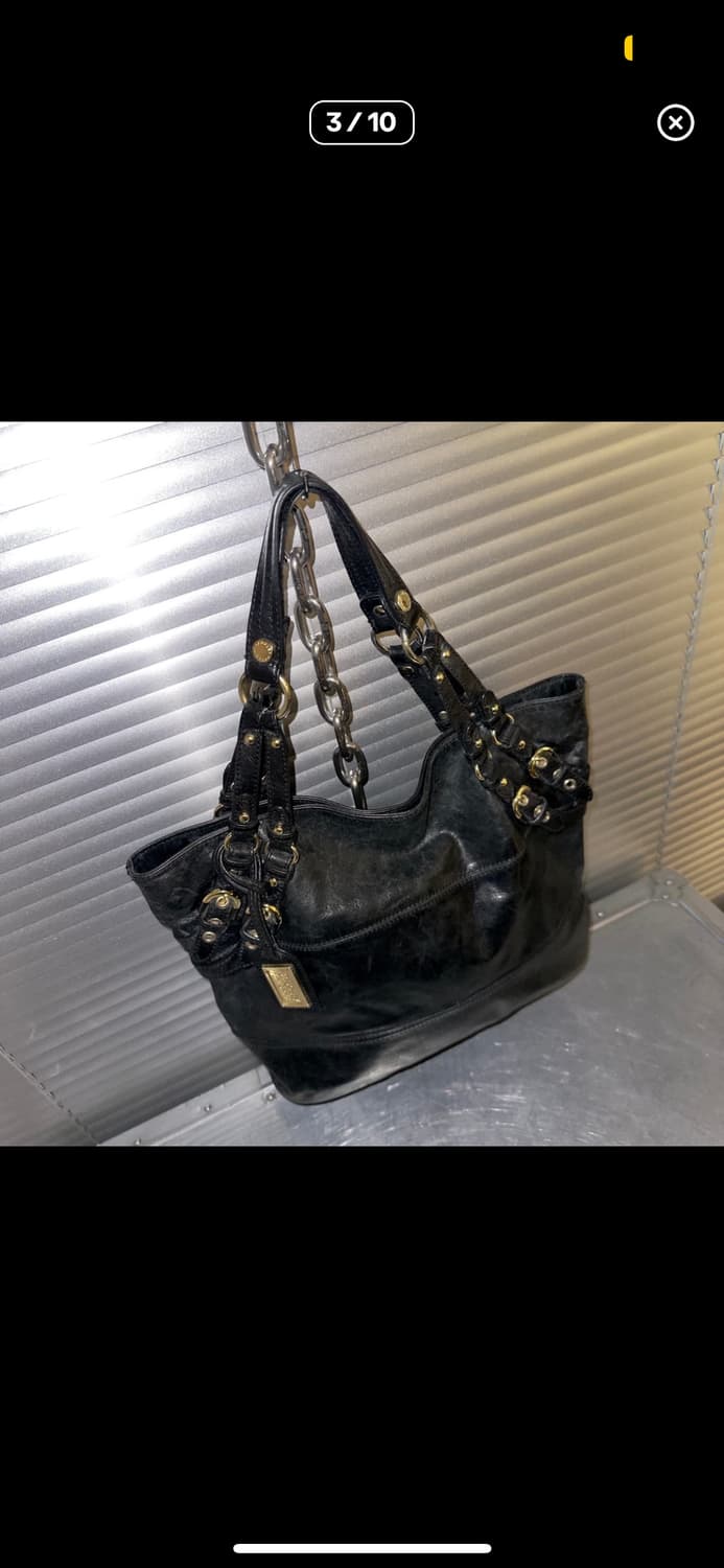 00s 배즐리 미슈카 웨스턴 디스트레스드 가죽 백 상품이미지6