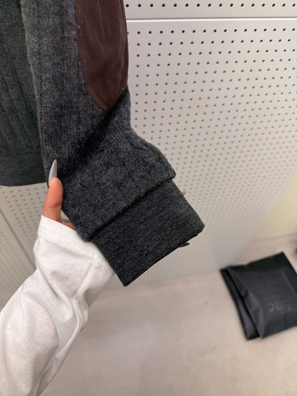 지프 곰 패치 양털 후드집업 U891 상품이미지4