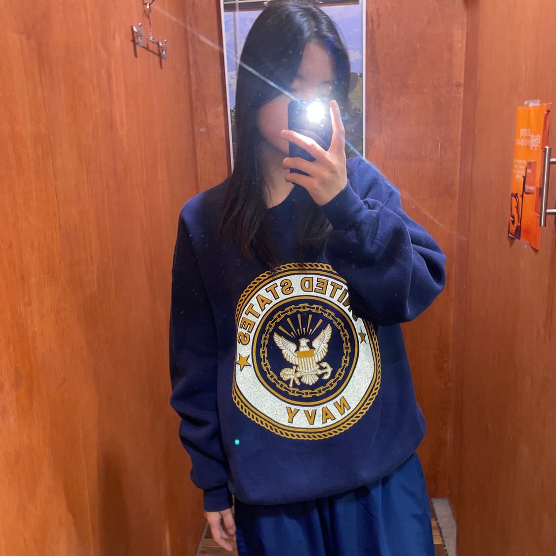 (L) USA USMC 밀리터리 미해병대 스웻셔츠 맨투맨 상품이미지1