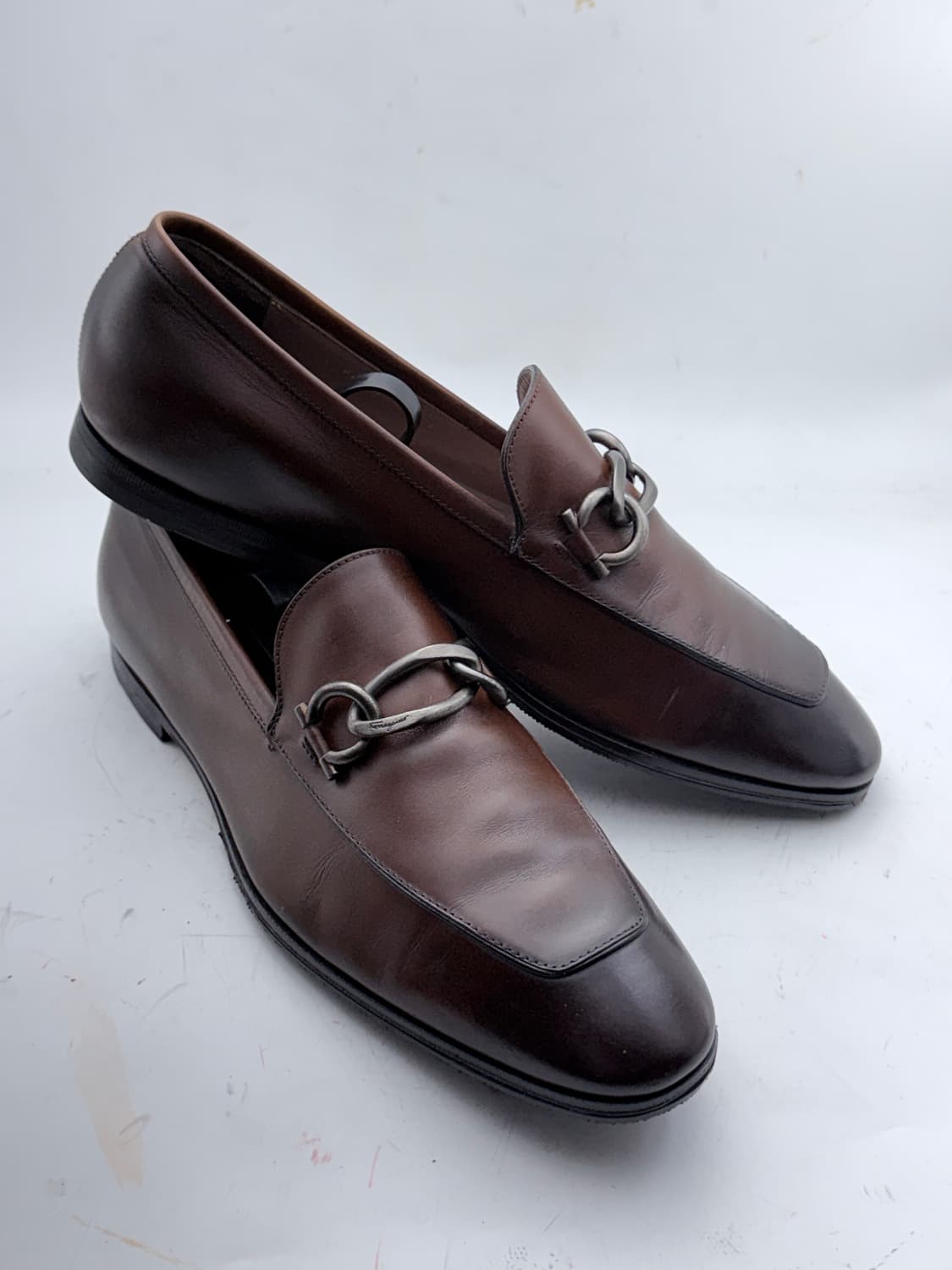 정품)페라가모구두265 상품이미지5