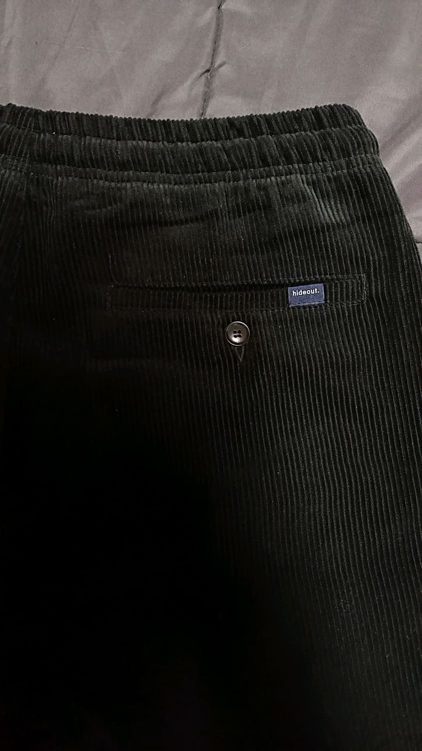 하이드아웃 와이드 코듀로이팬츠 33인치 기장101 상품이미지6